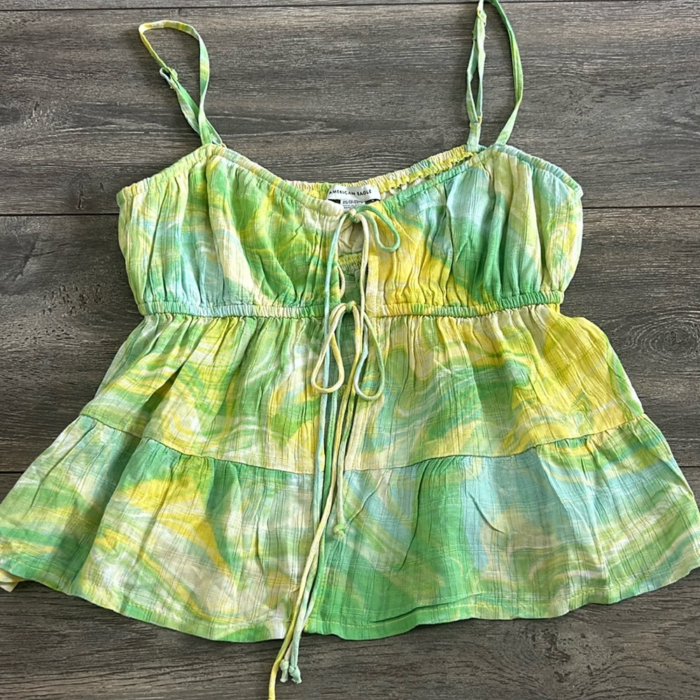 Women’s American Eagle open front tank top